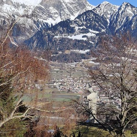 Grosse 4 Zimmer Wohnung Mit Traumhafter Aussicht Bad Ragaz Dış mekan fotoğraf