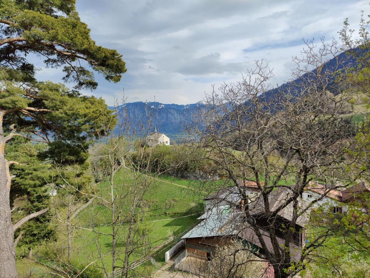 Grosse 4 Zimmer Wohnung Mit Traumhafter Aussicht Bad Ragaz Dış mekan fotoğraf